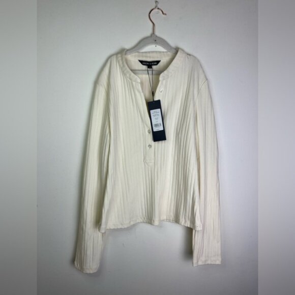 Veronica Beard Ivory Button-Down Shirt - Picture 8 of 13